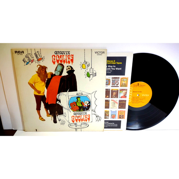 Groovie Goolies Vinyl LP Record Album Original 1970 TV Show Halloween Music - Picture 1 of 6